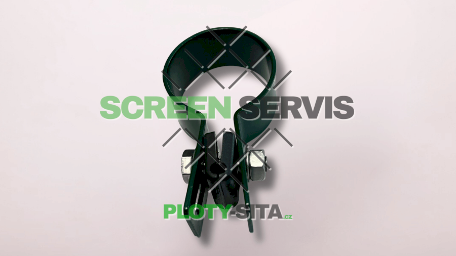 58080-prichytka-panelu-na-kruh-sloupek-zelena-koncova