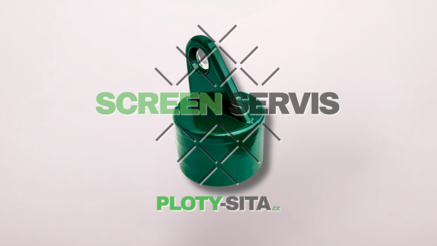 18269-krytka-s-uchem-hlinik-pvc-zelena